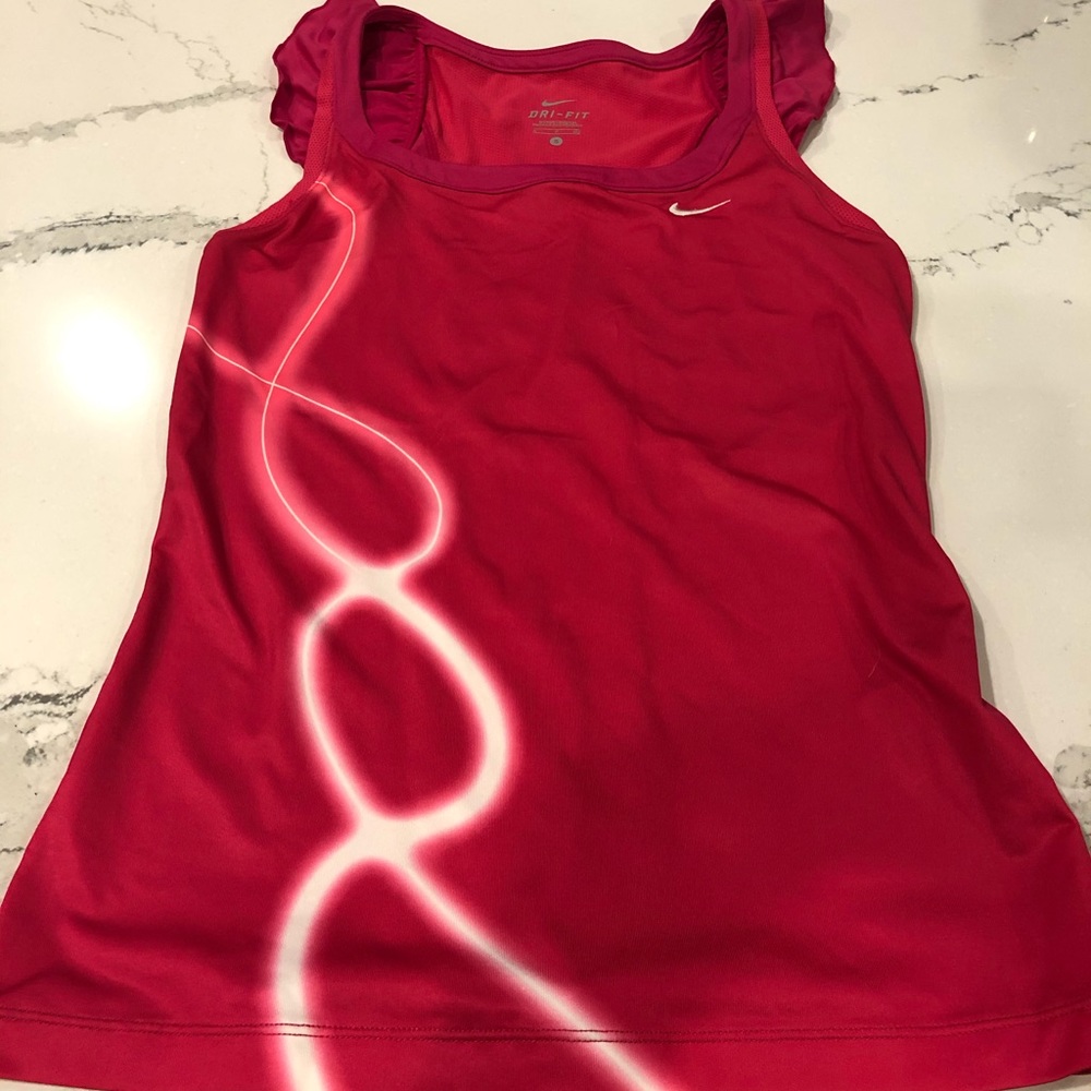 Nike dri-fit  tank.  Great for tennis, yoga, run